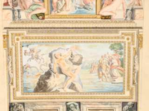 Giovanni Volpato (Italian, 1732-1803), 'Veduta della Testata, situata...