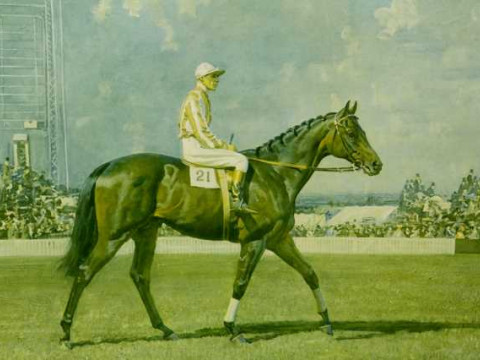 Sir Alfred Munnings (1878-1959), 'Solario', signed in pencil and numbered...