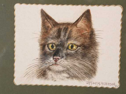Dorothy Margaret & Elizabeth Mary Alderson (1900-1992) (1900-1988), Studies...