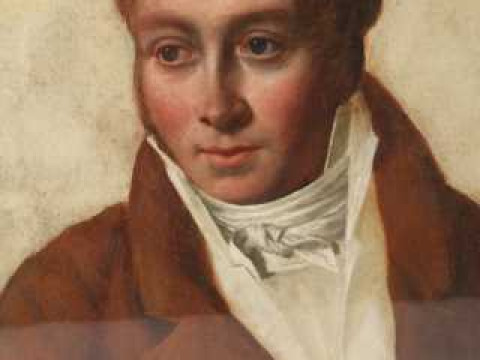 English School, Portrait of a gentleman, oil on canvas, framed under glass....