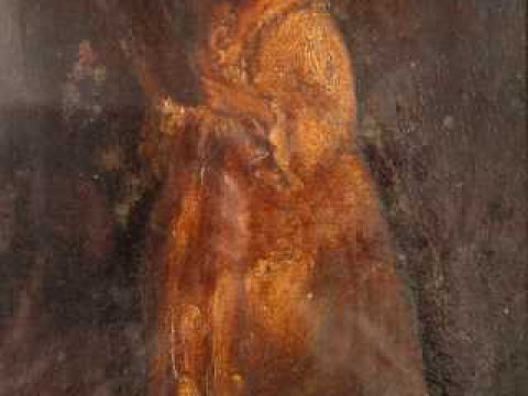 English School (19th Century), Lady reading a book, oil on canvas, framed...