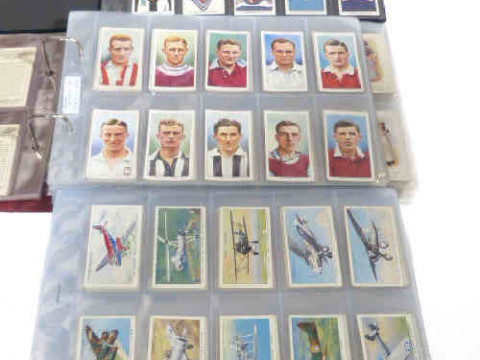 Twenty-two sets and approximately 500 odd cigarette cards