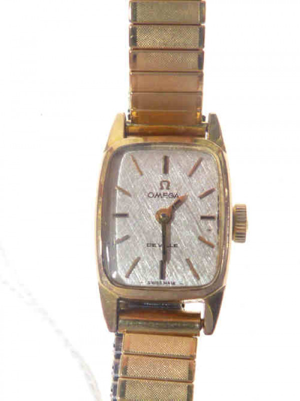 Lady's wristwatch, signed Omega De Ville, in an Omega box