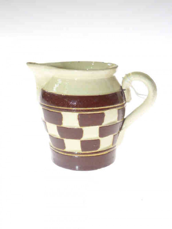 Georgian cane ware jug