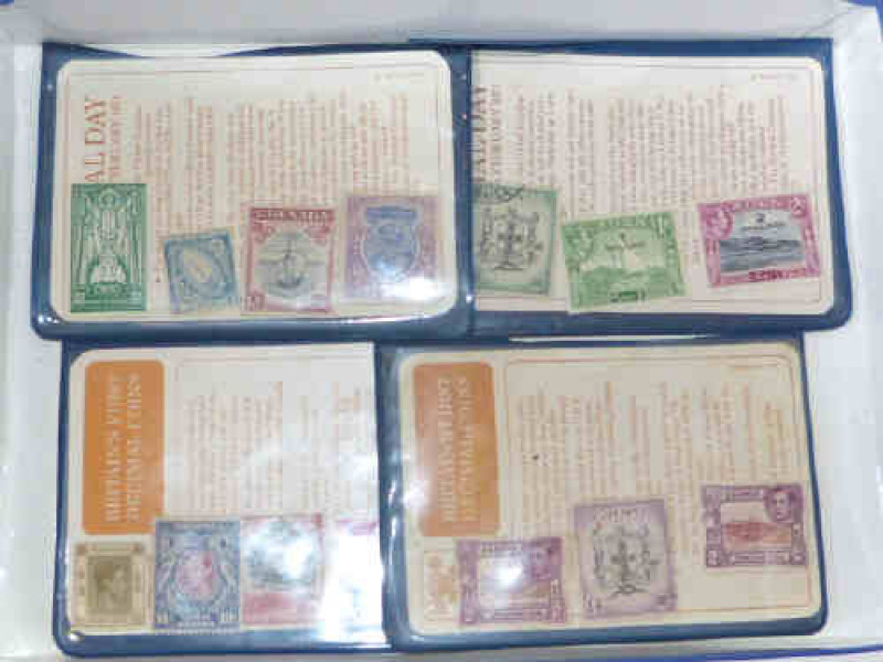 Collection of fourteen stamps