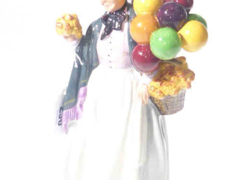 Royal Doulton figure 'Biddy Penny Farthing', HN1843