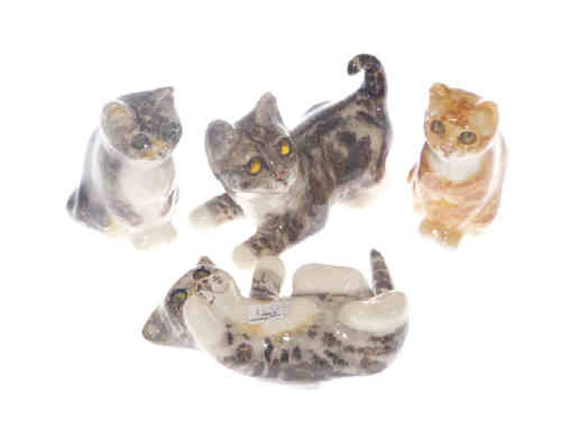 Four Winstanley cats, size 1, C, C & D