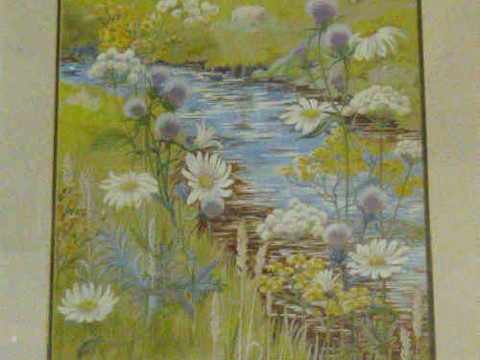 Lalia Dickson, Summer Flora, signed and dated 1979 lower right, framed