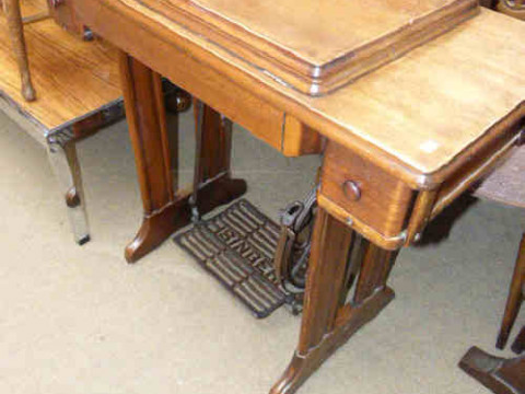 Singer treadle sewing machine