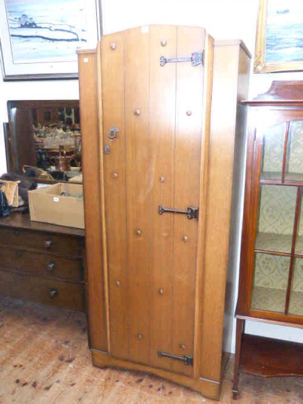 Marcus Ltd oak hall wardrobe