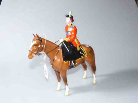 Beswick, Queen Elizabeth II on Imperial, restored