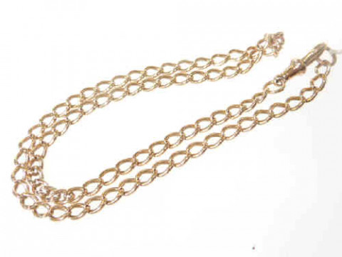 9ct gold chain, approximately 18grams, 44cm