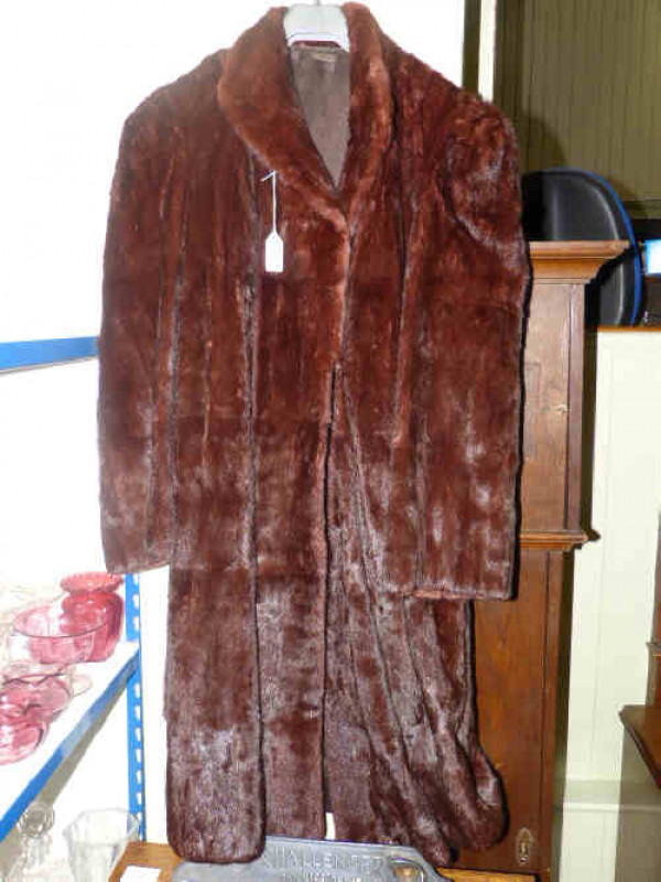Ladies fur coat