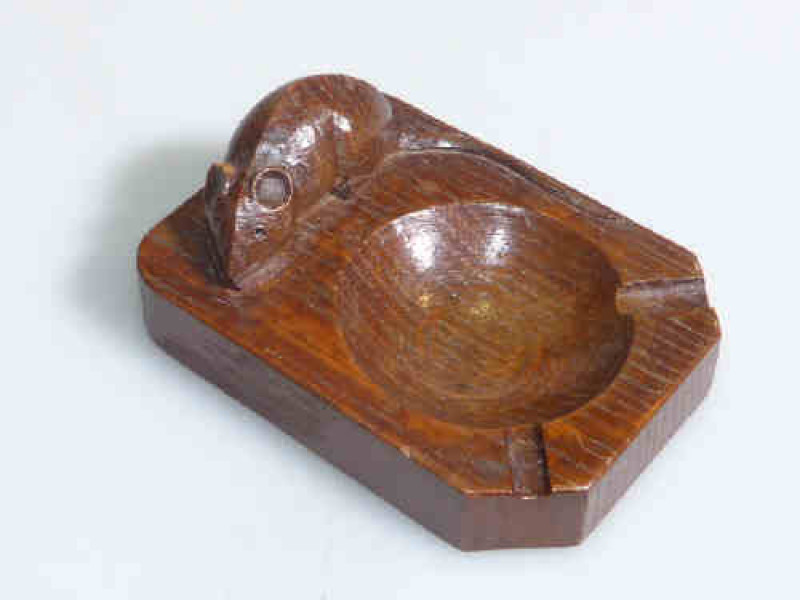 Mouseman ashtray