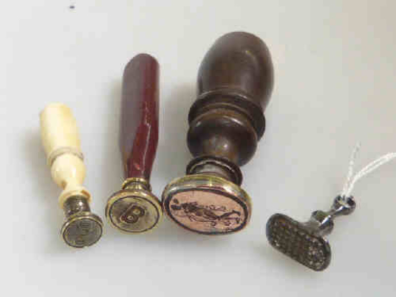 Four Victorian seals