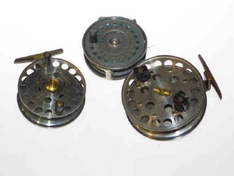 Hardy's St. Aidan fly reel and two others