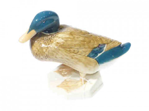 Large Beswick mallard duck 'Squatting' No. 817
