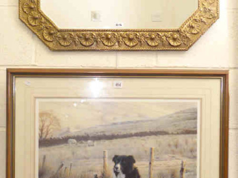 Steven Townsend, First Light, signed limited edition print and brass framed...