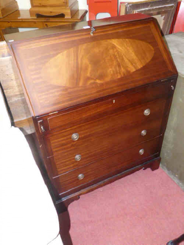 Strongbow mahogany four drawer bureau