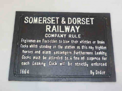 Somerset & Dorset Railway Company rule