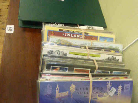 Collection of first day covers and album of stamps