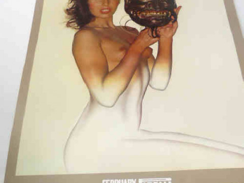 1973 Pirelli pin up calendar