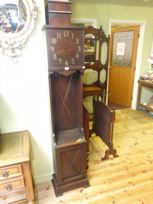 Oak Granddaughter clock case