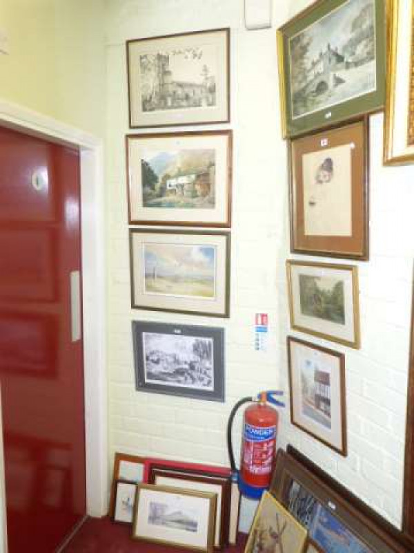 Collection of twenty two various framed prints and needleworks