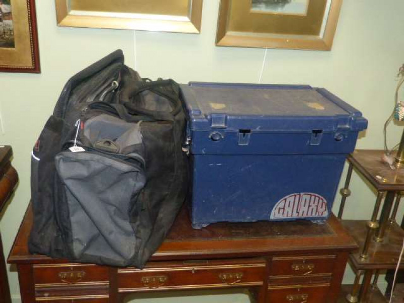 Coarse fishing tackle including rods, keep nets, reels, bag, box, etc