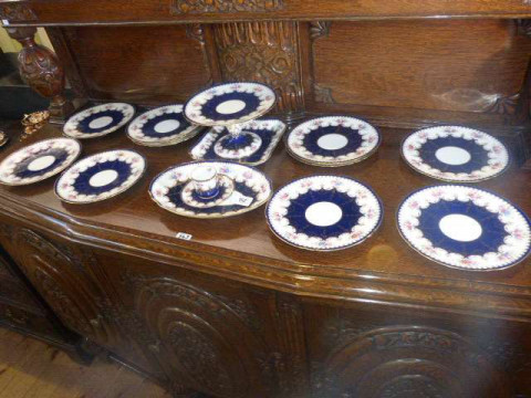 Copeland Spodes fifteen piece dessert service
