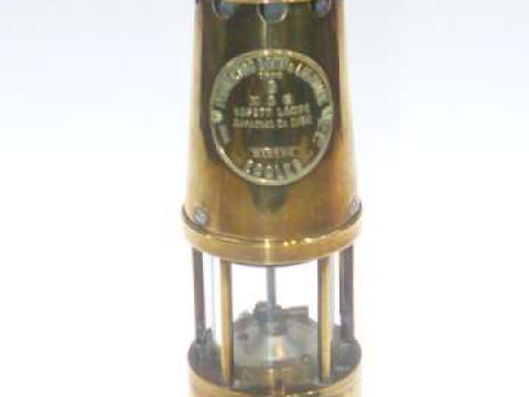 Miners lamp by The Protector Lamp & Lighting Co. Ltd