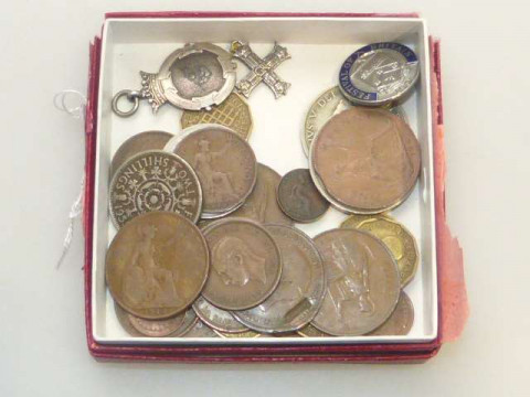Collection of various coins