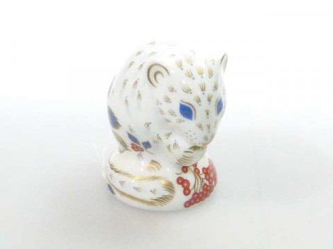 Royal Crown Derby Collectors Guild paperweight 'Derby Dormouse', boxed