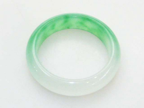 Large jadeite bangle, approximately 80 grams