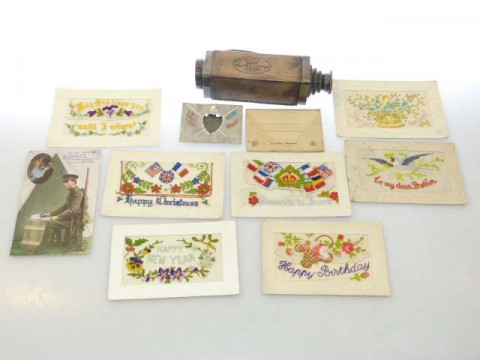 Telescope, greetings cards, etc
