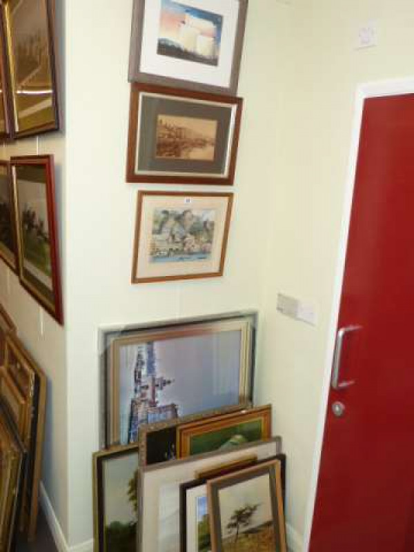 Collection of pictures including Mackenzie Thorpe print