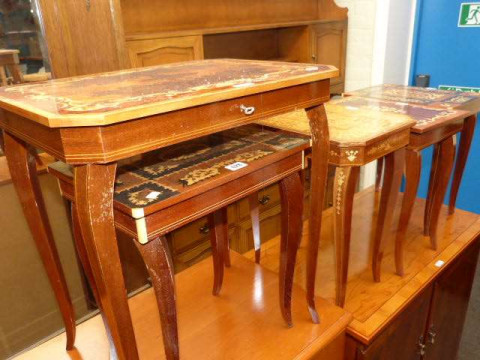 Five musical trinket tables