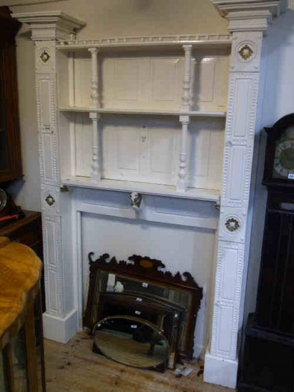 Victorian Painted Fire Surround
