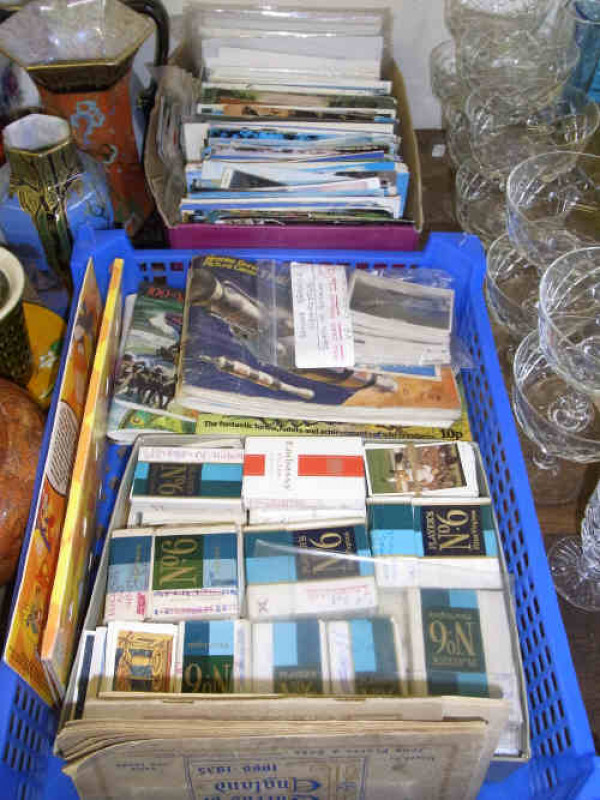 Various Postcards, Cigarette and Trade Cards