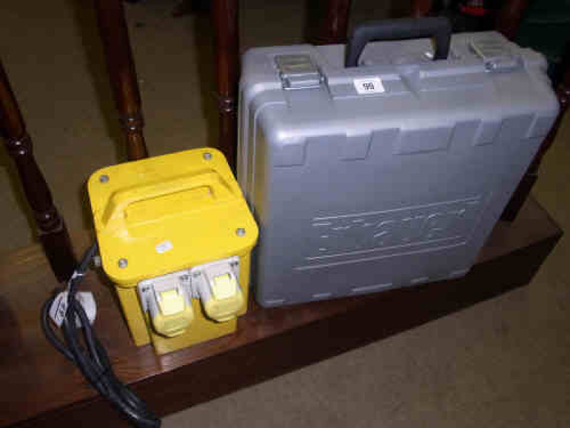 Erbauer 110 Volt Router and 110 Volt Transformer