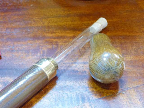 Gilt-metal mounted tipple stick