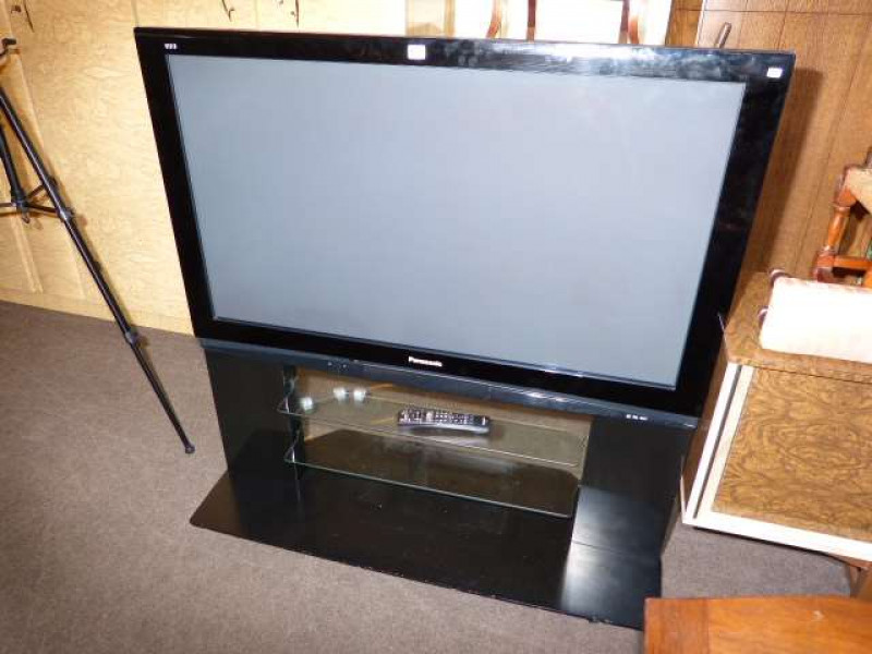 Panasonic Viera television and stand