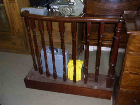 Victorian Mahogany Balustrade Section