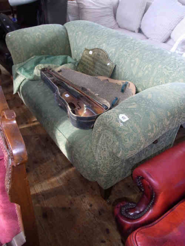 Edwardian Double Drop End Settee