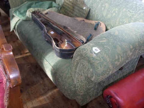 Edwardian Double Drop End Settee