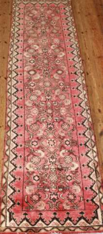 A MALAYER RUNNER. 253cm by 66cm