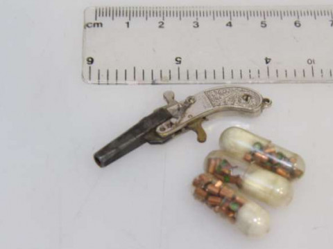 Model pistol fob
