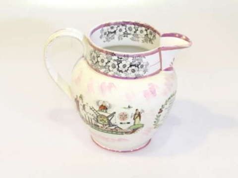 Sunderland lustre jug, 19th Century