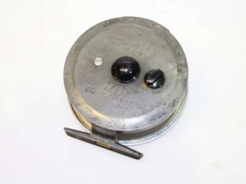Hardy Viscount 150 Mark II reel, with case