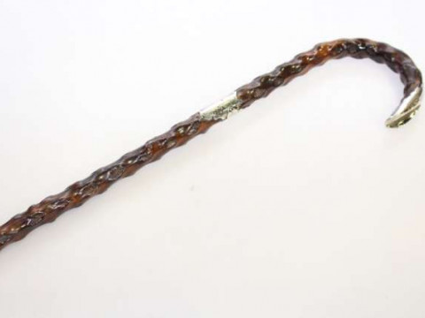 Silver-mounted cane